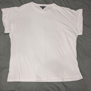 Brooks Brothers Women's White T-Shirt